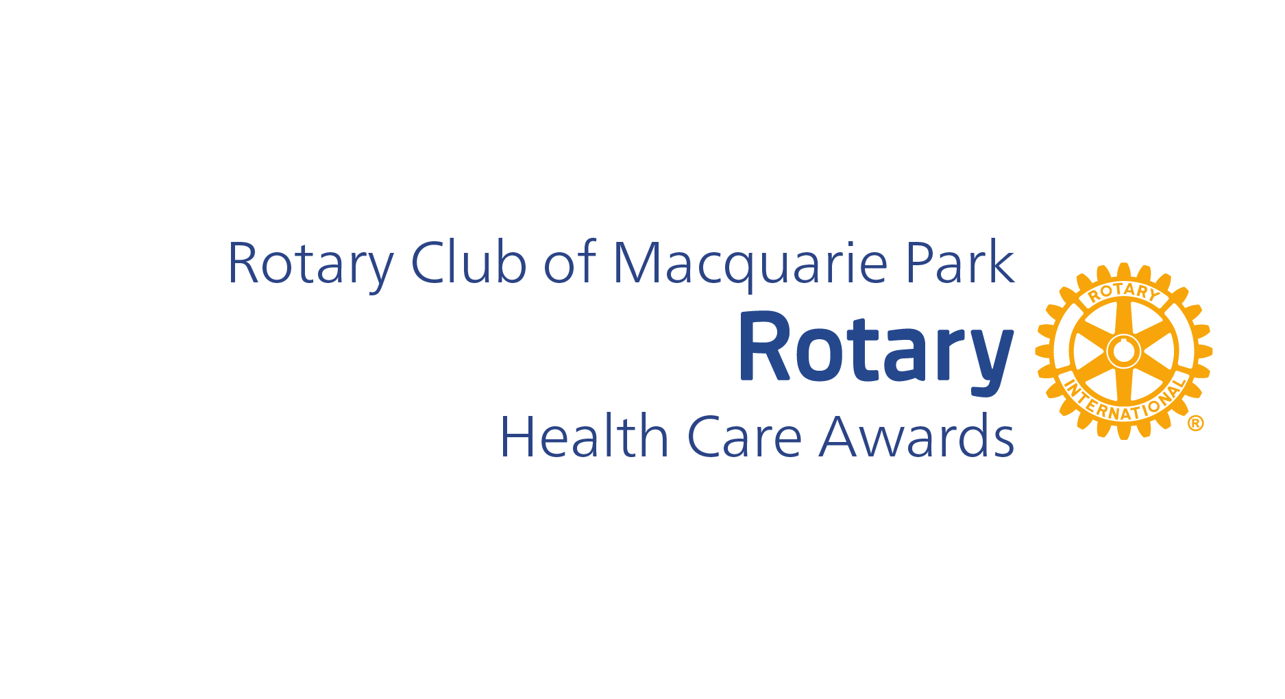 Rotary Healthcare Awards - Rotary Club of Macquarie Park